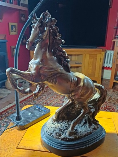 Rearing horse figurine - figurine, on