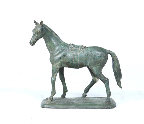 Bronze horse sculpture c1920 - horse,