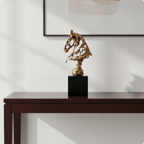 Horse head sculpture - head,