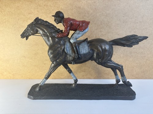 Bronze effect resin statue - resin,