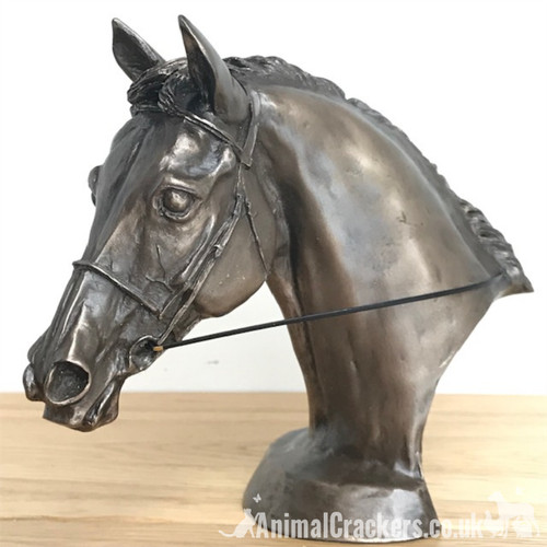 Horse head figurine bronze - head,