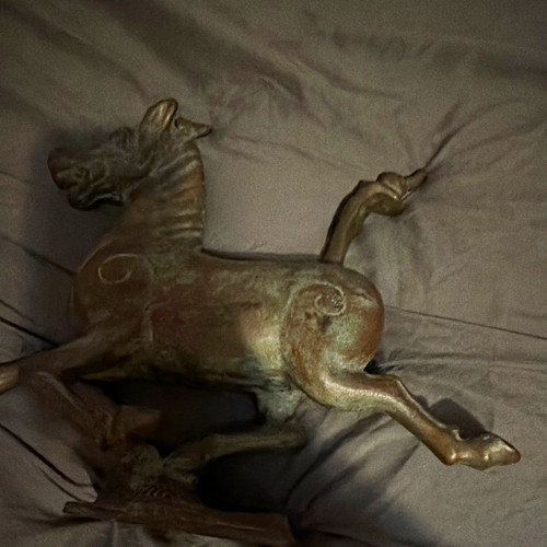 Vintage flying horse - vintage, of