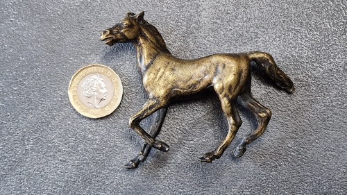 Solid antique bronze horse - antique,