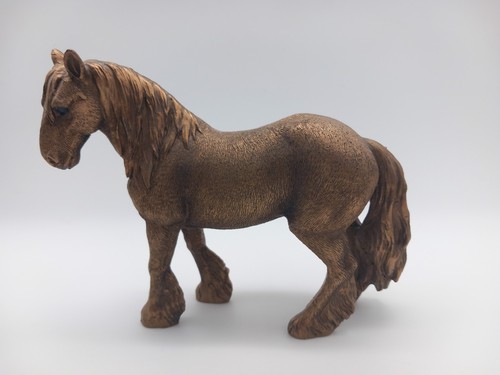 Bronzed shire horse - shire,