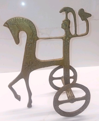 Vintage 1970s brass - brass, etruscan