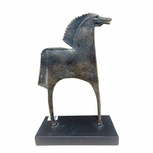 Abstract horse statue - statue, with