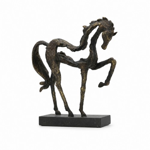 Horse sculpture with base - horse,