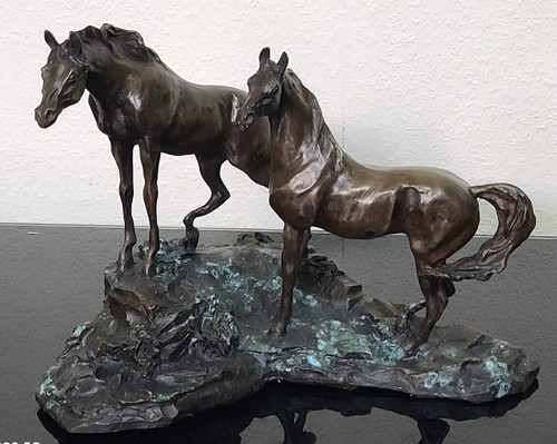 Franklin mint cold cast bronze - franklin,