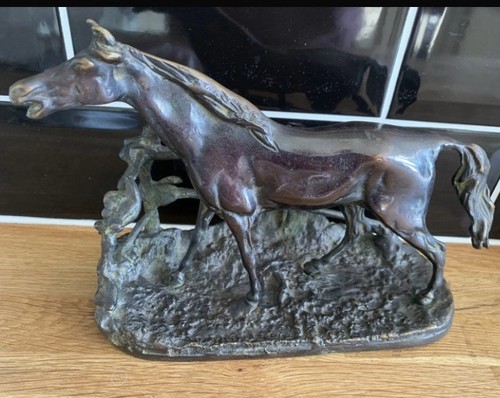 Bronze brass horse - bronze,