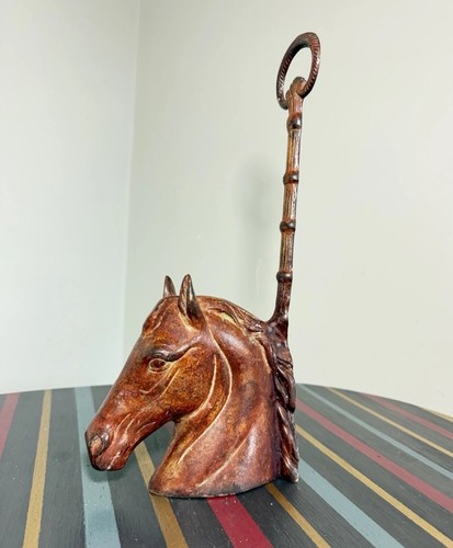 Vintage solid bronze horse - vintage,