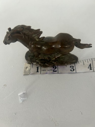 Minature bronze horse - bronze,
