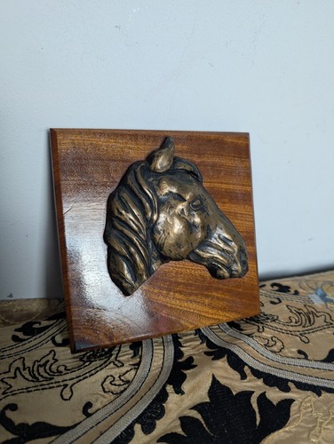 Reclaimed bronze horse - bronze, brass