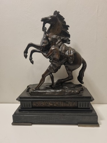 French bronze marley horse - french,
