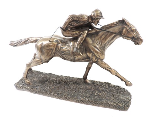 The flat bronze horse - the,