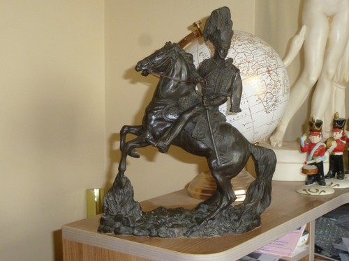 Cold cast bronze sculpture - cold,