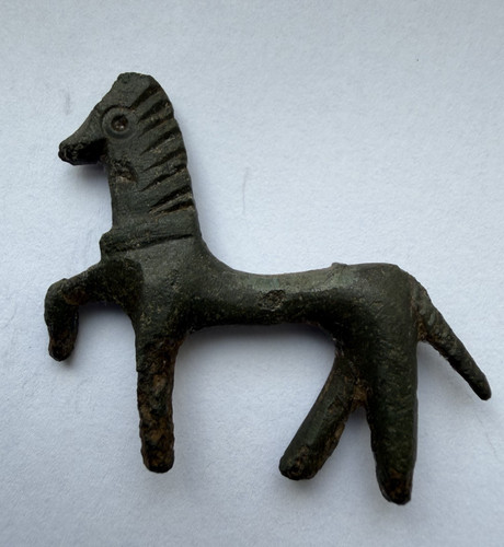 Ancient roman bronze - ancient, horse